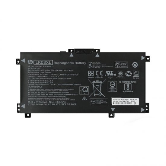 HP 916814-855 Battery HSTNN-LB7U 916368-421 LK03055XL-PR TPN-I129 916368-541