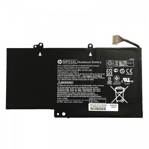 761230-005 Battery For HP TPN-Q146 TPN-Q149 TPN-Q147 Fit Envy X360 15-U