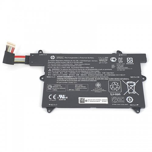 HP EP02XL Battery L52579-005 HSTNN-DB9I L52447-2C1 EP02028XL 7.7V 28Wh