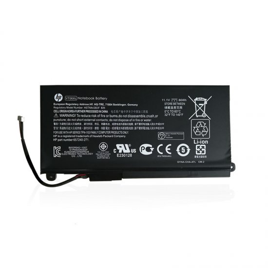 HP VT06XL Battery 657503-001 HSTNN-IB3F TPN-I103 For Envy 17T-3000 17T-3200