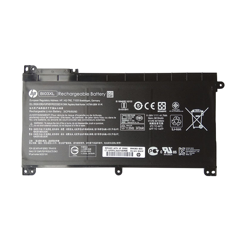 HP HSTNN-UB6W Battery
