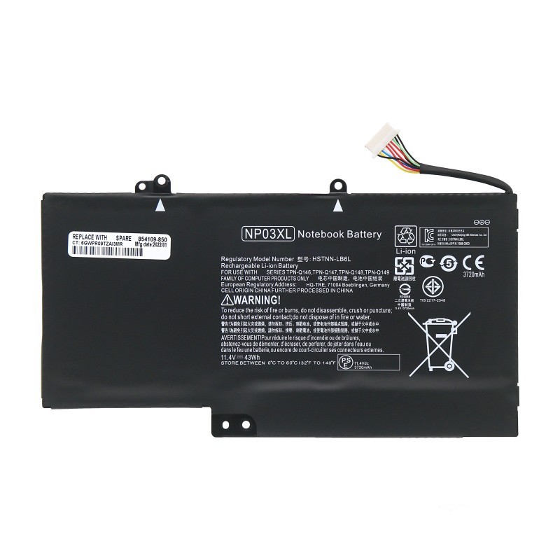 HP TPN-Q147 Battery